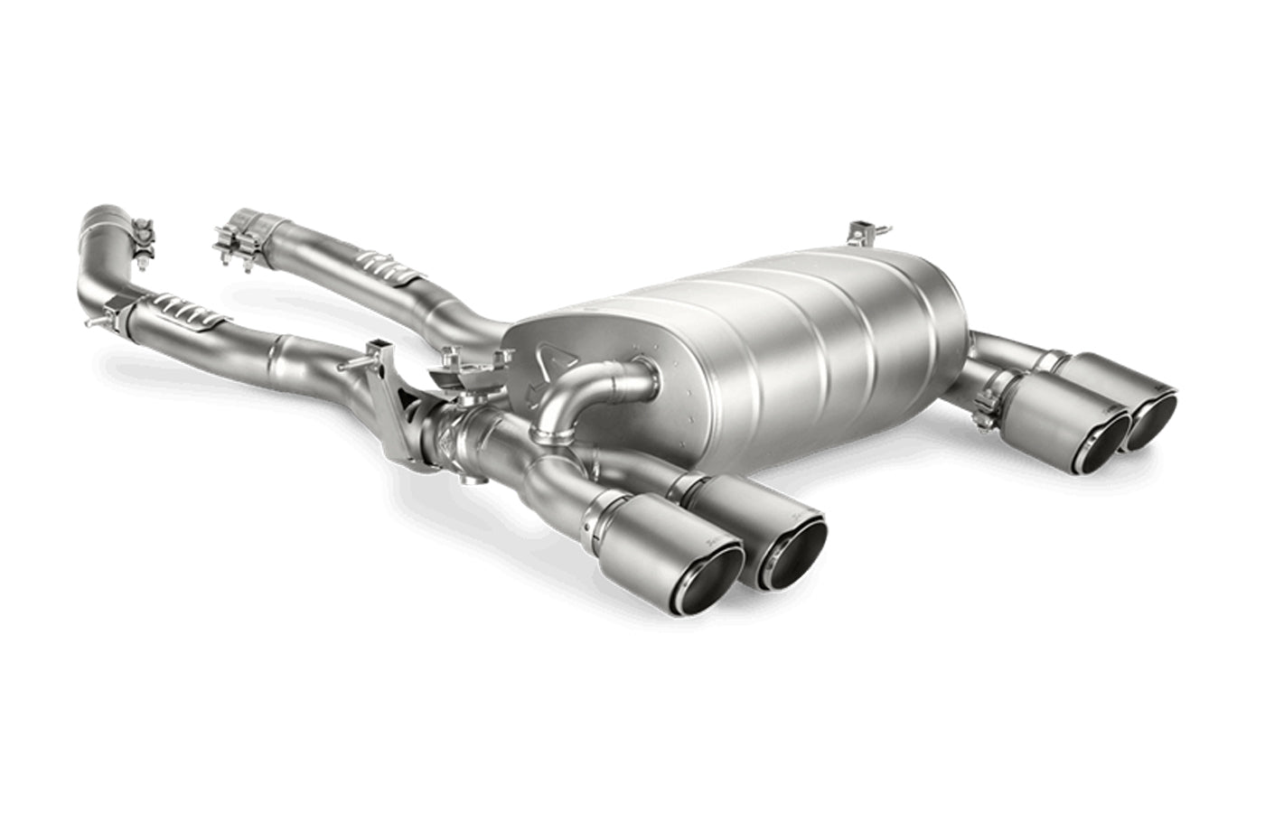 AKRAPOVIC 式  カーボン製 M2 M3 M4マフラー 4個 MBMT8H-akrapovic-titanium-slip
