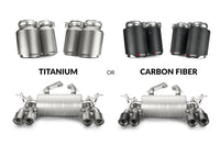 Akrapovic M3/M4 Titanium Exhaust Tip Options