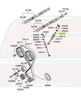 Evo 8 Diagram for 4G63 Reference