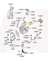 Mitsubishi OEM 5cm 13G Turbo to Manifold Gasket for 1G DSM (MD128900)