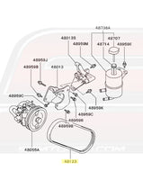 2D DSM Power Steering Diagram