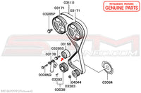MD369999 Mitsubishi Timing Belt Tensioner Pulley - Evo 4-9