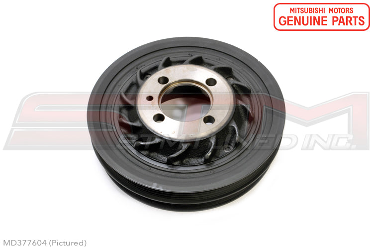 MD377604 OEM DSM & Evo 1-3 Mitsubishi Crank Pulley