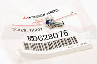Mitsubishi OEM Throttle Body Sensor Screw for Evo 7/8/9 (MD628076)  Image © STM Tuned Inc