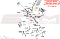 Mitsubishi 5-Speed Gear Select Shaft Bracket - Evo 4-9