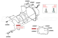 Mitsubishi OEM Transmission to Engine Bolt for Evo 4 (MF140203)
