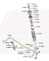 MF244880 Evo 4/5/6 Rear Sway Bar Diagram