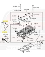 Mitsubishi OEM Power Steering Heat Shield Bolt for Evo X (MF247863)