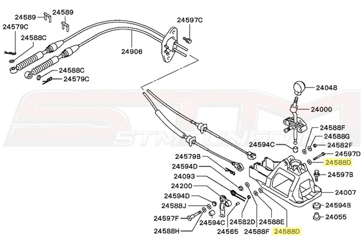 gear shift linkage MF450153 Mitsubishi OEM Gear Shift Linkage Washer for Evo 4 5 6 7 8 9