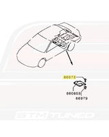 Mitsubishi OEM Fuel Tank Inspection Lid Screw for Evo 8/9 (MF453031)