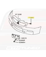 Mitsubishi OEM Front Bumper Diamond Screw for Evo 9 (MF453031)