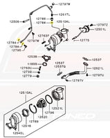 3000GT LH Side Turbo Diagram