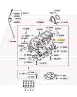 Mitsubishi OEM 4G63 Engine Block Freeze Plug 40mm (MF665542)