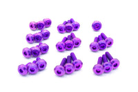 Evo 8/9 Purple Titanium Valve Cover Bolt Kit