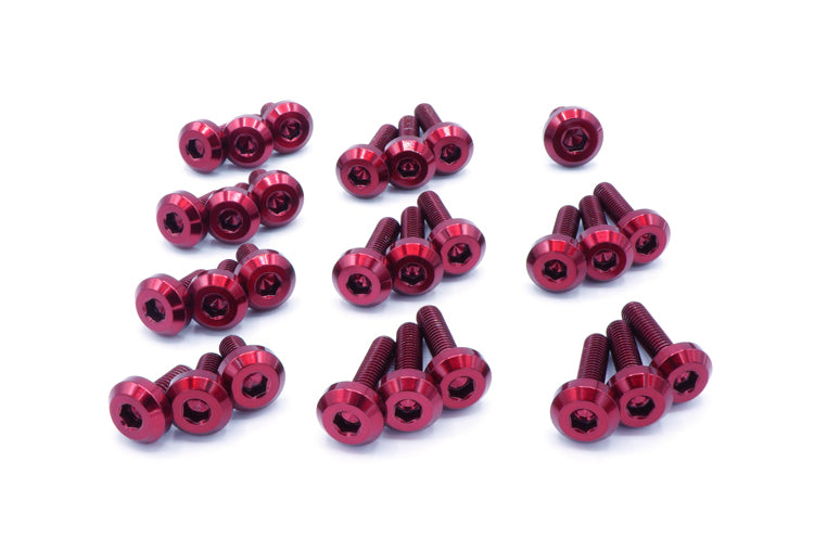 Dress Up Bolts Titanium Valve Cover Kit Evo 8/9 (MIT-007)