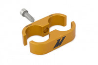 Mishimoto -10AN Oil Line Stay Clamp (Gold MMSBH-SEP-10GD)