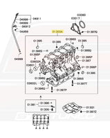 Mitsubishi 4G63 Bare Block for Evo 8 (MN137516)