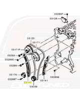 Mitsubishi OEM Timing Chain Guide (MN183893)