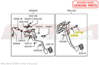 Mitsubishi Brake Pedal Sensor Light Switch - Evo 7/8/9