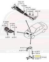 MR349075 JDM Evo 7 Hood Diagram Image © STM Tuned Inc