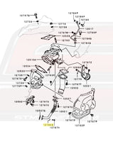Evo 8 Turbo Diagram for Reference (MR497720)