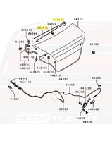 Mitsubishi OEM RS Trunk Torsion Bars for Evo 7/8/9 (MR573003 MR573004)