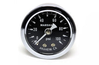 Marshall Instruments 0-100 Liquid-Filled Fuel Pressure Gauge