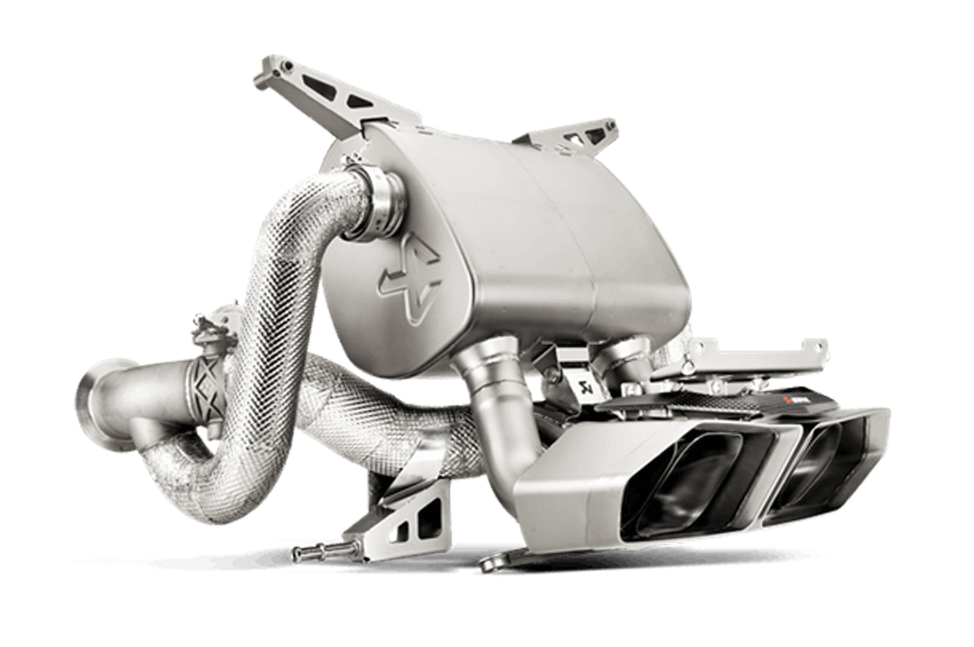 Akrapovic Aventador Slip-On Titanium Exhaust (MTP-LA/TI/1)