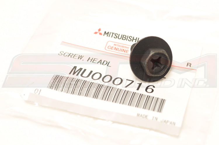 MU000716 Mitsubishi OEM Headlight Mounting Screw for Evo X