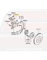 Evo 7/8/9 Front Wheel Hub Diagram