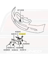 Mitsubishi OEM Front License Plate Spring Nut for Evo 8 (MU440009)
