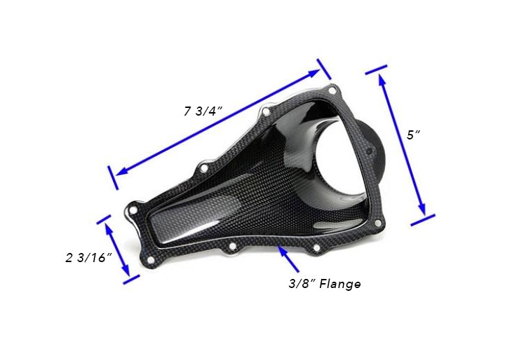APR Carbon Fiber Universal Air Inlet Duct Type 1 (NACA-020825)