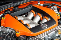 Titanium Engine Cover Bolt Kit Installed for R35 GTR (NIS-039)