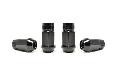 LN-100BK NRG Gloss Black Aluminum Lug Nuts M12 x 1.5