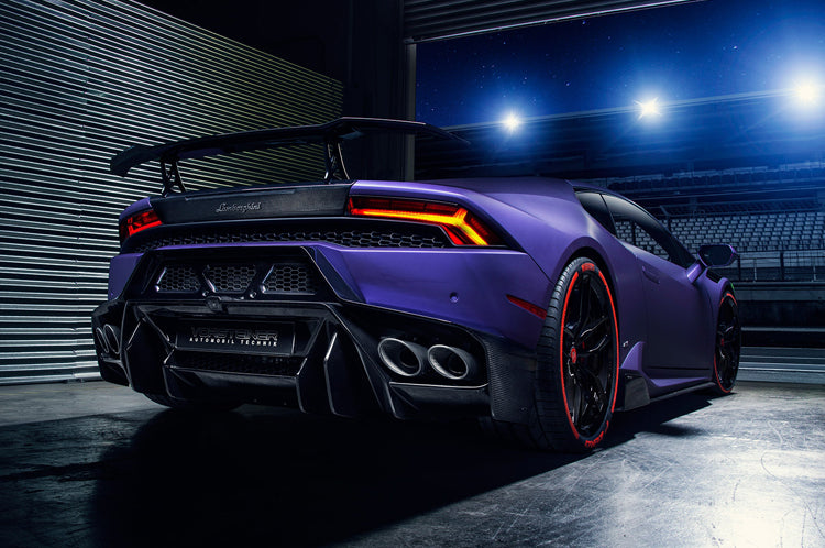 Vorsteiner Novara Rear Bumper w. Diffuser for Lamborghini Huracan