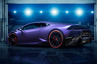 Vorsteiner Novara Edizione Rear Bumper w/ Rear Diffuser For Lamborghini Huracan 15-18