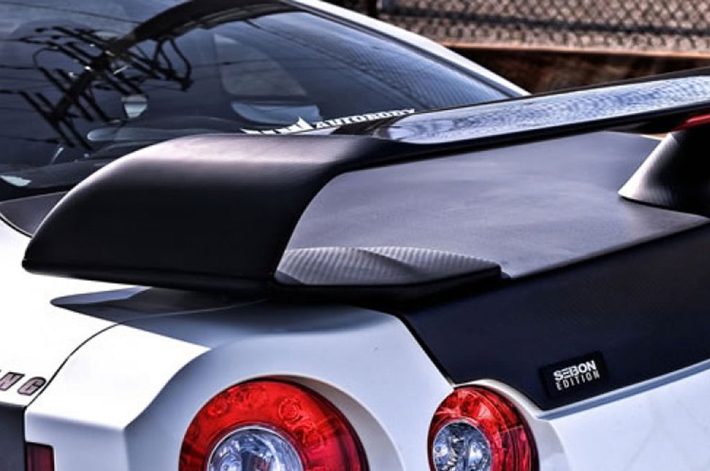 Sebon R35 Spoiler RS0910NSGTR-VS-DRY Seibon R35 GTR VS Dry Carbon Fiber Spoiler