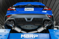 MBRP Cat-Back Dual Exit Street Exhaust for 2022+ WRX