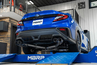 MBRP Cat-Back Dual Exit Race Exhaust for 2022+ WRX (S48083)