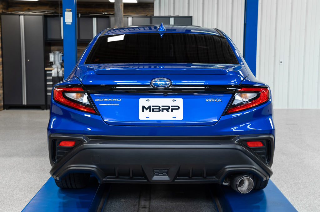 MBRP Cat-Back Single Exit Exhaust for 2022+ WRX (S4809)