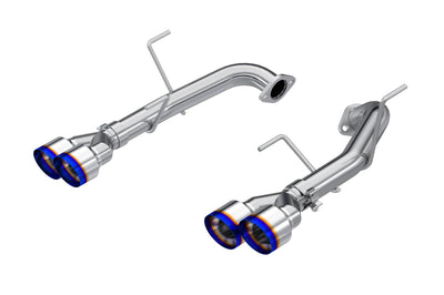 MBRP Axle-Back Exhaust for 2022+ WRX (S48103BE Burned Blue Tips)