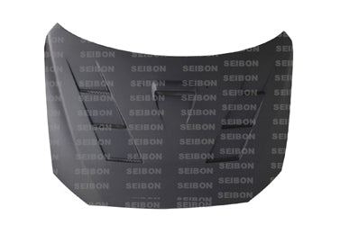 Seibon Carbon Fiber Hood (TS-Style / Dry Carbon) - Evo X