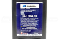 Subaru OEM SAE 80W-90 LSD Gear Oil (SOA427V1800)