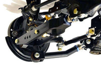 Rear Toe Arms with Eccentric Lockout Kit Installed