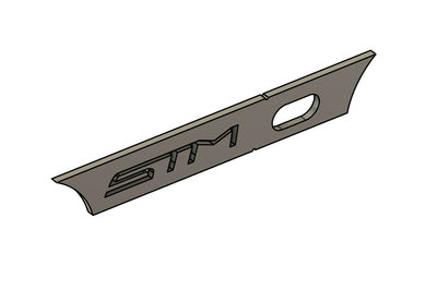 STM-LC-075 Stainless STM Downpipe Tag