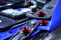 Titanium Engine Bay Bolt Kit for 2015-2021 WRX/STi Installed