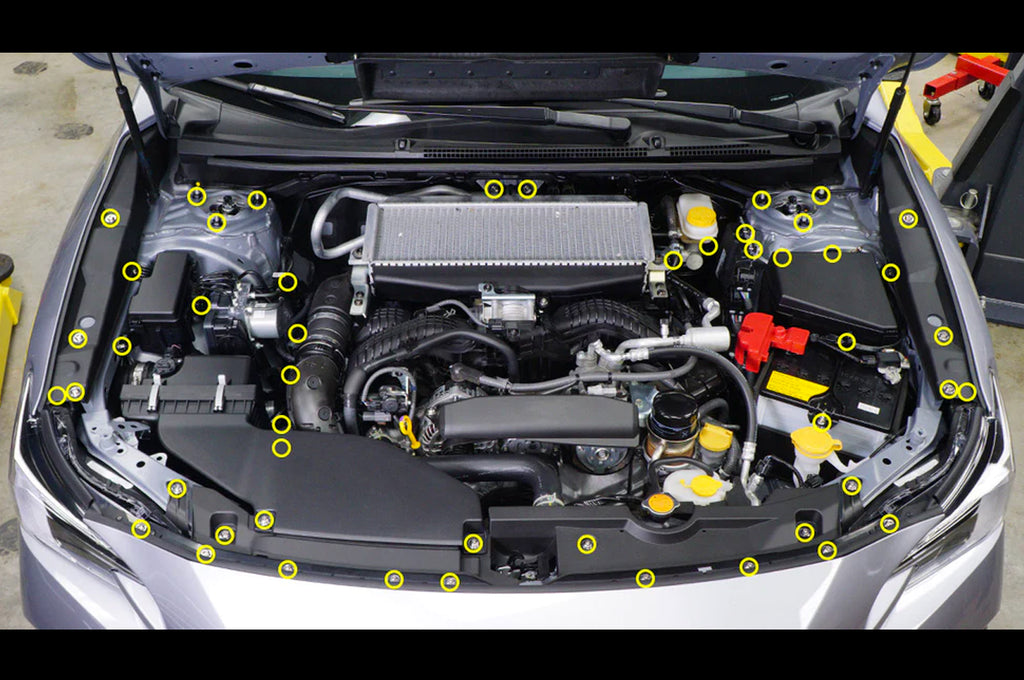 Dress Up Bolts Stg 2 Titanium Engine Bay Kit 2022+ WRX (SUB-039)