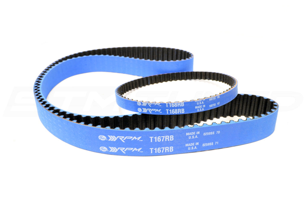 Gate Balancer T167RB Gates Racing Blue Timing & Balancer Belt Kit for 4G63