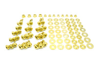 Gold Titanium Engine Bay Bolt Kit for MKV Supra GR