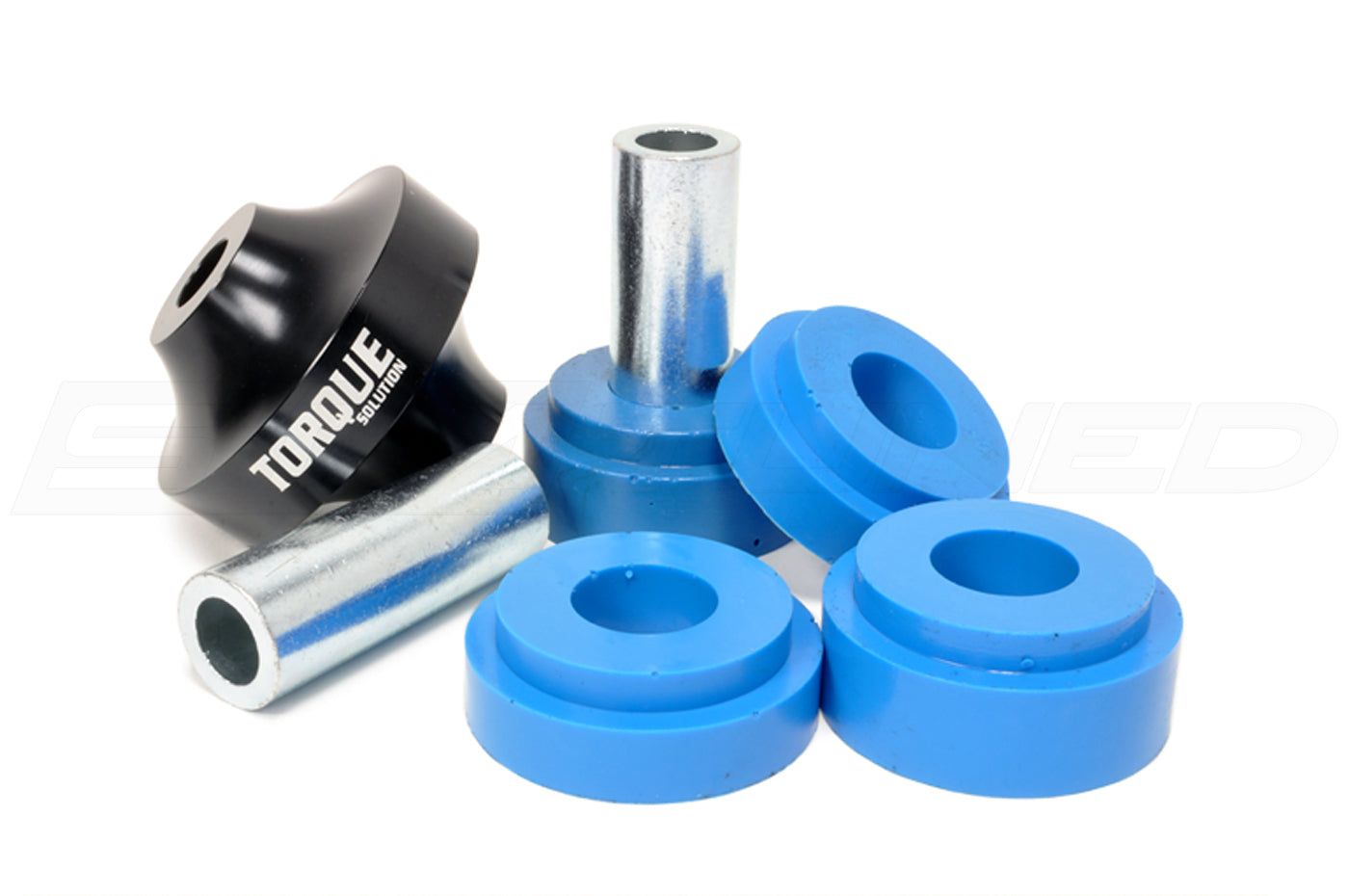 TS-EVX-003 Evo X Urethane Rear Diff Inserts and Billet Mount